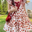 Lolita Apple Dress - Retro Aesthetic word3