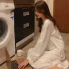 Light Girly Nightdress - Soft Girl Aesthetic word3