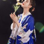 Satin Kimono - Japanese Design word2