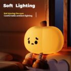 Pumpkin Night Silicone Lamp - Kawaii Halloween word1
