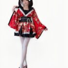 Kawaii Fox Kimono - Japanese Lolita Aesthetic word1