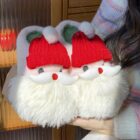 Santa Claus Home Slippers - Kawaii Winter word1