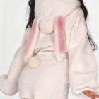 Bunny Hooded Plush Pajamas - Kawaii Clothes word1