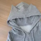 Kawaii Cat Paw Print Hoodie - Harajuku Aesthetic word2