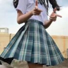JK Plaid Skirt - Kawaii Clothes word1
