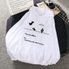 No Internet Dinosaur Hoodie word1