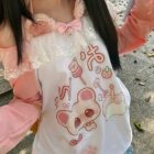 Pink Pastel Attack Shirt - Yume Kawaii Aesthetic word3