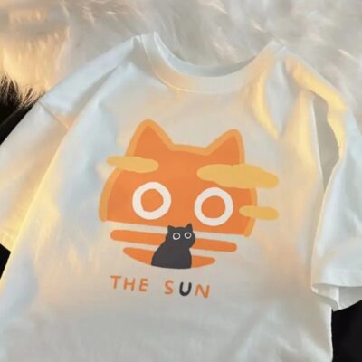 Neko Adventures T-Shirt - Kawaii Clothes