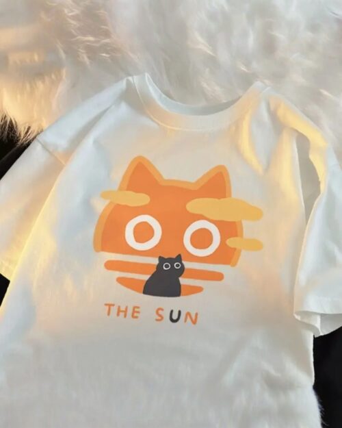 Neko Adventures T-Shirt - Kawaii Clothes