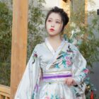 Short Floral Kimono - Japanese Aesthetic word3