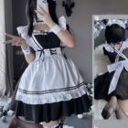 Soft Girl Japanese Lolita Maid Costume word3