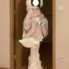 Lolita Style Layered Hooded Coat word2