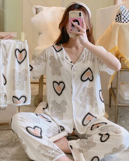 Summer Homewear Set - Korean Aesthetic