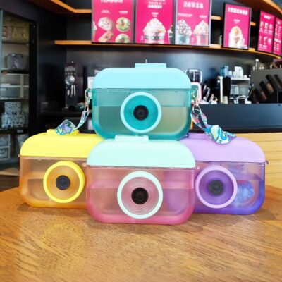 Kawaii Camera Portable Drinking Bottle