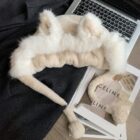 Fox Ears Plush Hat word2