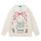 Rabbit Sweater - Kawaii Vintage word3