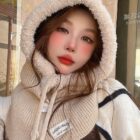 Korean Balaclava Hat - Korean Aesthetic word1