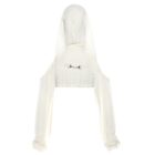 Hooded Cut Out Top - Gothic Aesthetic word1