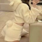 Plush Hooded Pajamas - Kawaii Clothes word3