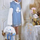 Kawaii Lolita Lamb Hoodie word3