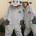 Pajama Dino-Shark Jumpsuit - Couple Edition word3
