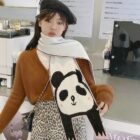 Cartoon Animals Scarf - Cute Clothes word1