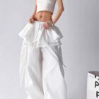 Fake Skirt Cargo Pants - Y2K Aesthetic word2