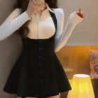 Halter Dress - Korean Aesthetic word3