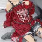 Punk Lolita Set - Gothic Aesthetic word3