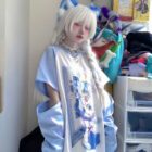 Saggy Short-Sleeved T-Shirt - Animecore Aesthetic word3