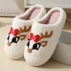 Plushy Home Slippers - Christmas Collection word2