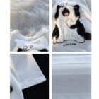 Japanese-style Sleepy Cat T-Shirt word2