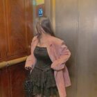 Lace Spring Dress - Gothic Aesthetic word1