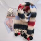 Fluffy Rainbow Scarf - Kawaii Winter Clothes word1