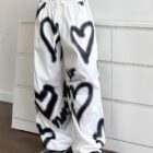 High Waist Loose Pants - Y2K Aesthetic word1