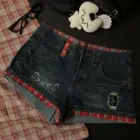 Kawaii Denim Shorts - Y2K Aesthetic word3