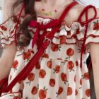 Lolita Apple Dress - Retro Aesthetic word3