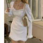 Kawaii Christmass Winter Dress word2