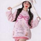Rabbit Sweater - Kawaii Vintage word3