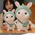 Cotton the Adventurous Rabbit - Kawaii Hatted Bunny Plushie word3