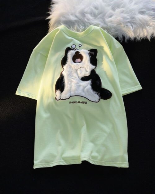 Japanese-style Sleepy Cat T-Shirt