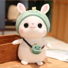 Cotton the Adventurous Rabbit - Kawaii Hatted Bunny Plushie word3