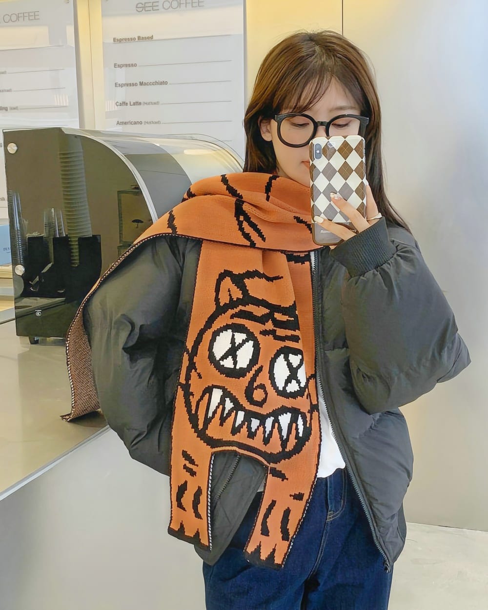 f2bdw4cmohg1gkgoelmt.jpg Cartoon Animals Scarf - Cute Clothes word1