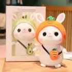 Cotton the Adventurous Rabbit - Kawaii Hatted Bunny Plushie word3