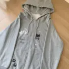 Kawaii Cat Paw Print Hoodie - Harajuku Aesthetic word2