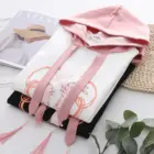 Sakura Bunny Hoodie - Harajuku Aesthetic word1