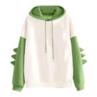 Dinosaur Hoodie - Kawaii Clothes word1