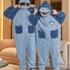 Pajama Dino-Shark Jumpsuit - Couple Edition word3