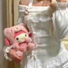 Off Shoulder Sweater - Himekaji Aesthetic word2