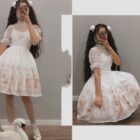 Suspender Dress - Gothic Lolita word2